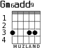 Gm6add9 para guitarra - versión 1