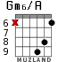 Gm6/A para guitarra - versión 8