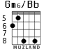 Gm6/Bb para guitarra - versión 5