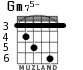 Gm75- para guitarra - versión 5