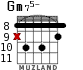 Gm75- para guitarra - versión 7