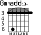 Gm7add13- para guitarra - versión 2