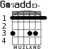 Gm7add13- para guitarra - versión 3