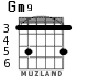 Gm9 para guitarra - versión 3