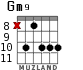 Gm9 para guitarra - versión 6