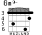 Gm9- para guitarra - versión 3