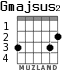 Gmajsus2 para guitarra - versión 1