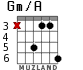 Gm/A para guitarra - versión 5