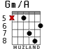 Gm/A para guitarra - versión 8