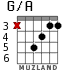 G/A para guitarra - versión 3