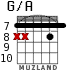 G/A para guitarra - versión 9