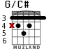 G/C# para guitarra - versión 2
