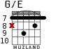 G/E para guitarra - versión 5