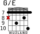 G/E para guitarra - versión 6
