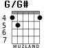 G/G# para guitarra - versión 1