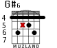 G#6 para guitarra - versión 2