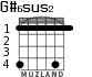 G#6sus2 para guitarra - versión 1