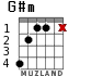 G#m para guitarra - versión 2