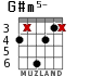 G#m5- para guitarra - versión 3