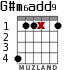 G#m6add9 para guitarra - versión 2
