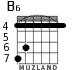 B6 para guitarra - versión 3