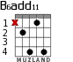 B6add11 para guitarra - versión 2