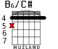 B6/C# para guitarra - versión 1