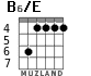 B6/E para guitarra - versión 3