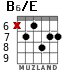 B6/E para guitarra - versión 7