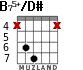 B75+/D# para guitarra - versión 4