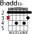 B7add13- para guitarra - versión 2