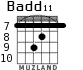 Badd11 para guitarra - versión 4