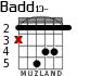 Badd13- para guitarra - versión 3