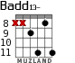 Badd13- para guitarra - versión 6