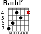 Badd9- para guitarra - versión 3