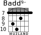 Badd9- para guitarra - versión 4