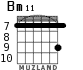 Bm11 para guitarra