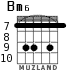 Bm6 para guitarra - versión 4