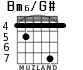 Bm6/G# para guitarra - versión 5