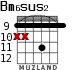 Bm6sus2 para guitarra - versión 3
