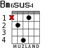 Bm6sus4 para guitarra - versión 2
