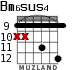Bm6sus4 para guitarra - versión 6