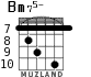 Bm75- para guitarra - versión 8