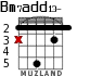 Bm7add13- para guitarra - versión 2