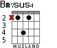 Bm7sus4 para guitarra - versión 2