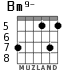 Bm9- para guitarra - versión 2