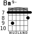 Bm9- para guitarra - versión 5