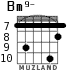 Bm9- para guitarra - versión 6