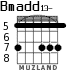Bmadd13- para guitarra - versión 6