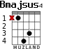 Bmajsus4 para guitarra - versión 2